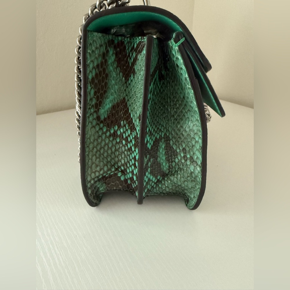 Gucci Small Dionysus Green Python Bag - image 4